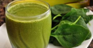 verde1 300x154 Un smoothie o batido verde hecho en casa  